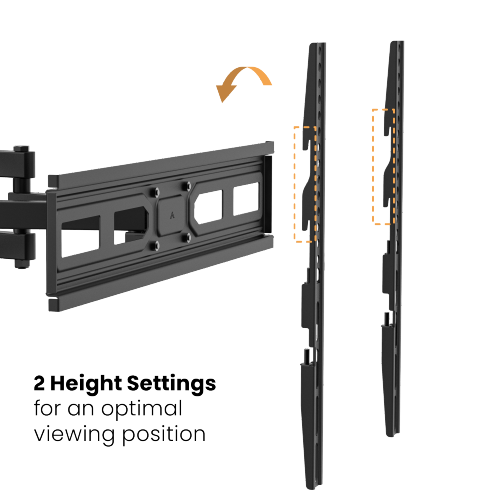 Soporte para Televisor Selectron TVB-3780FM | 37'' a 80'' | 40kg