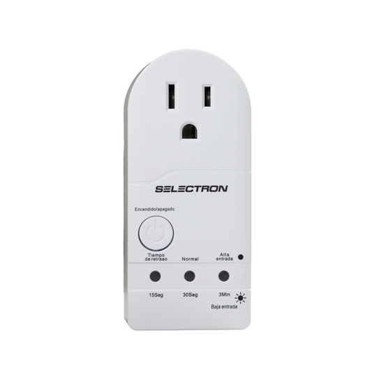 Protector de Voltaje Selectron PVLB121 | Para Linea Blanca | 120V | 50/60HZ | 15A