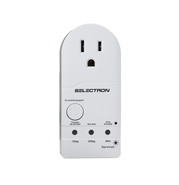 Protector de Voltaje Selectron PVLB121 | Para Linea Blanca | 120V | 50/60HZ | 15A