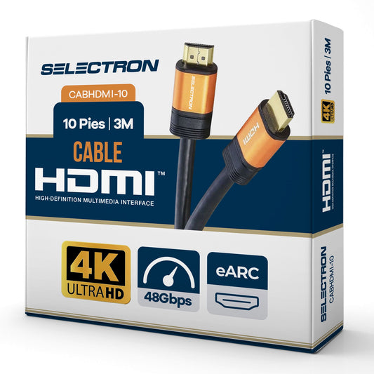 Cable HDMI Selectron CABHDMI-30 | 3 Metros | Nylon trenzado
