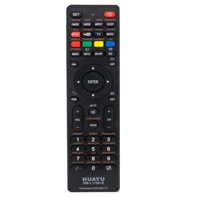 Control Universale Para Televisor Dragon Tech Huayu  RM-L1130+X