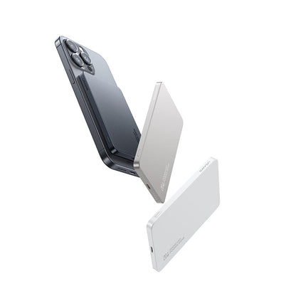 BaterÍa Portátil Magnetica 5KCD23102 | 5000MAh | Carga Rápida | Color Titanio