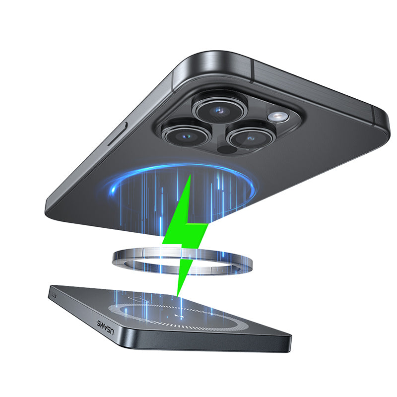 BaterÍa Portátil Magnetica 5KCD23102 | 5000MAh | Carga Rápida | Color Titanio