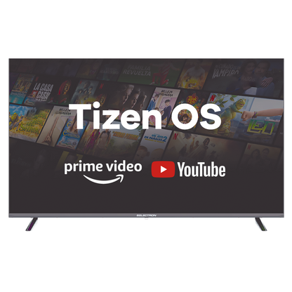Televisor Selectron S4K-55F00 | Tizen OS | 55" | 4K | HDMI | USB | Wi-Fi | Bluetooth | DVB-T